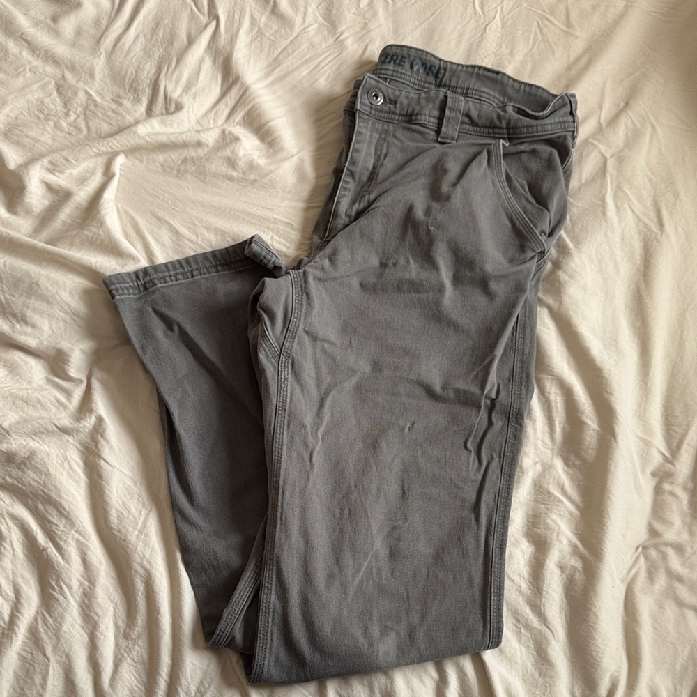 Duluth Trading Co Gray Cargo Pants